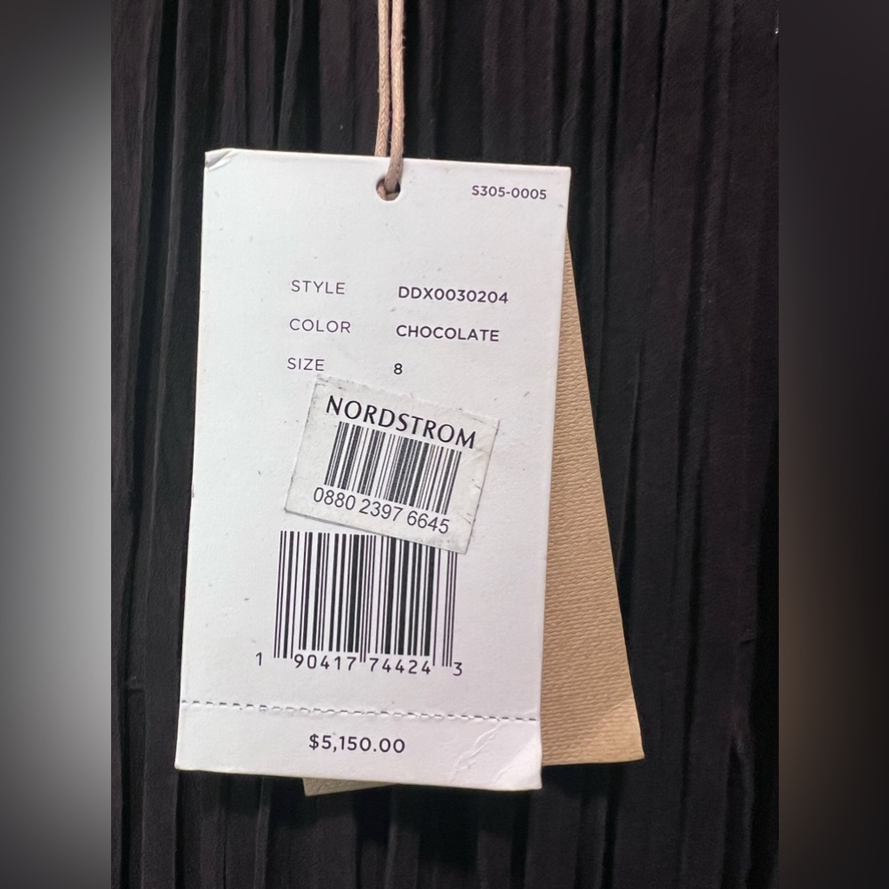 MICHAEL KORS COLLECTION Bonded Suede Fringed Dress size 8 - Picture 6 of 10